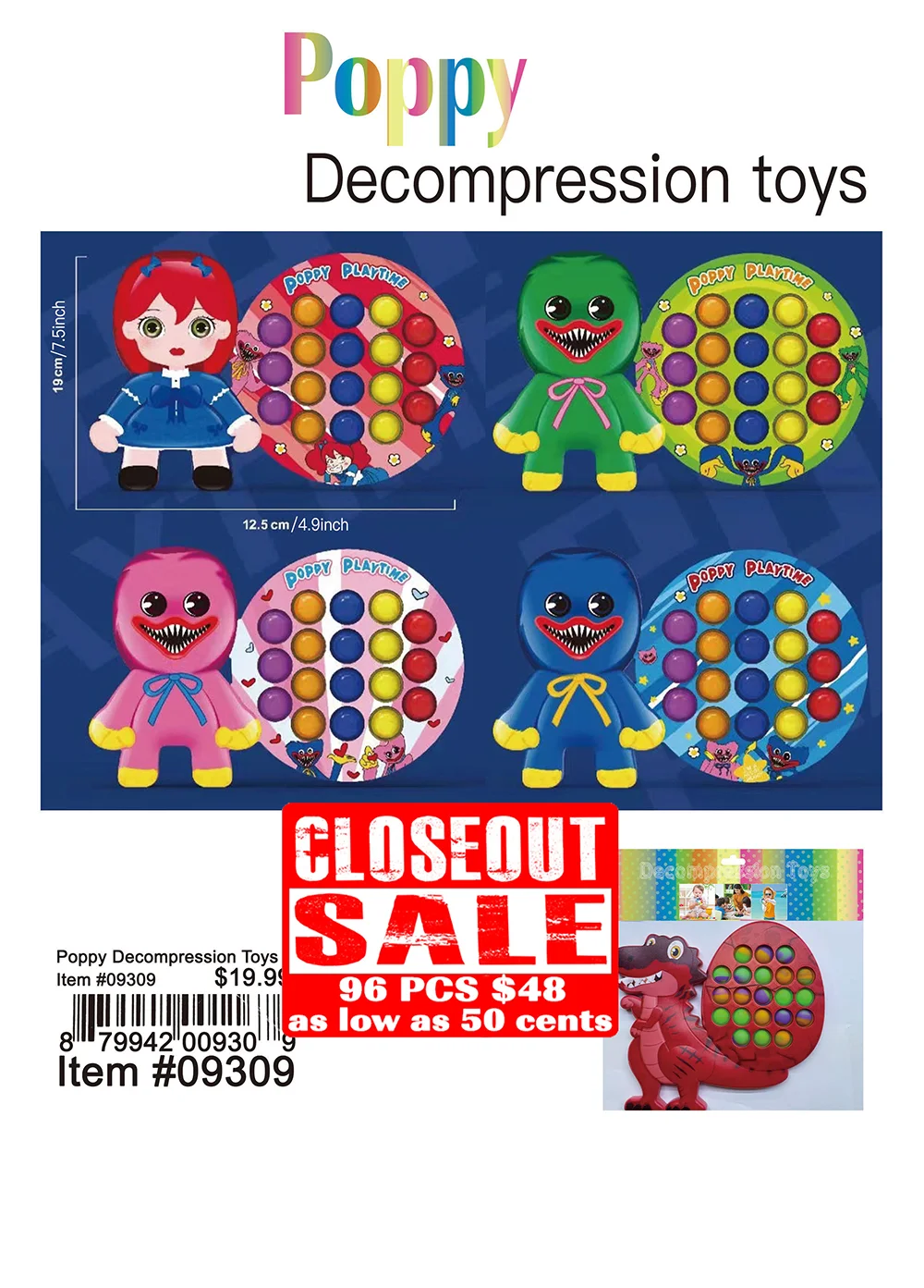 Poppy Decompression Toys